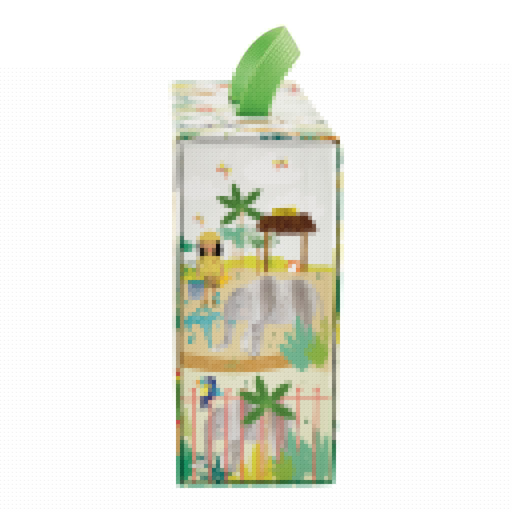 Playbox with Wooden Pieces - Jungle & Zoo
